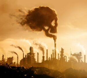 contaminación terrestre